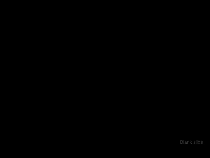 blank slide