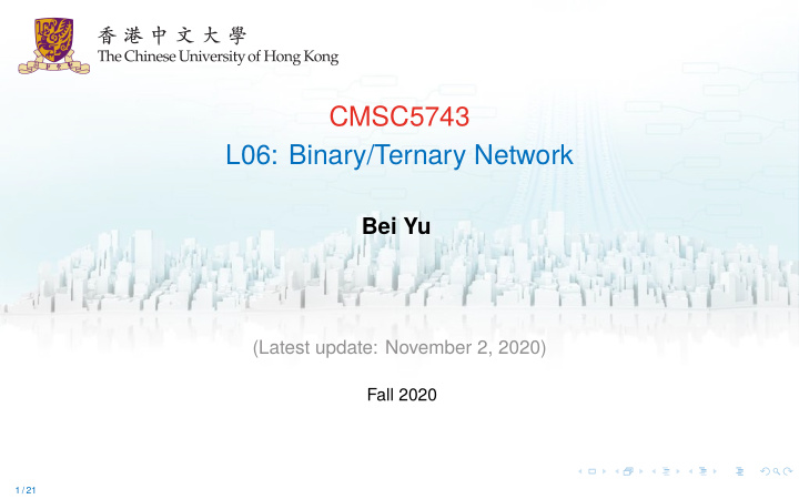 cmsc5743 l06 binary ternary network