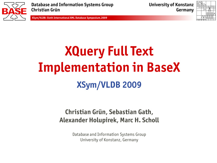 xquery full text implementation in basex