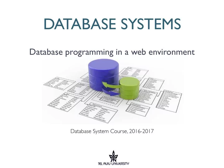database systems