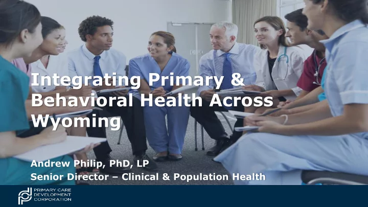 behavioral health across