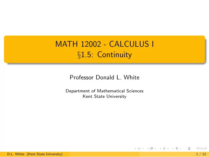 math 12002 calculus i 1 5 continuity