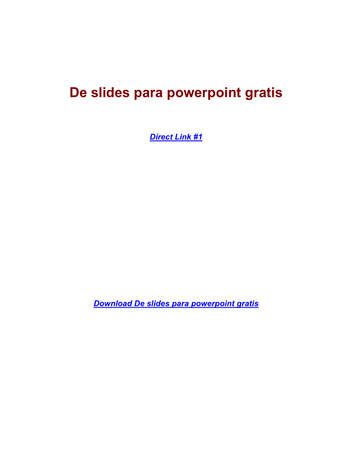 de slides para powerpoint gratis