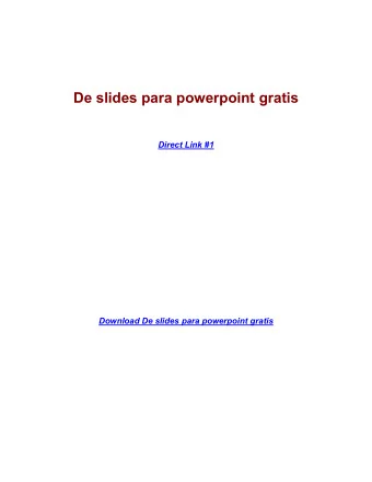 De slides para powerpoint gratis  Direct Link #1  I downtown commented in the Windows news post on