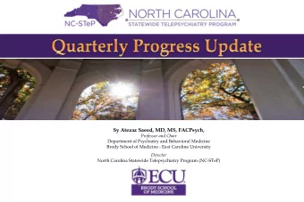 Sy Atezaz Saeed, MD, MS, FACPsych,  Professor and Chair  Department of Psychiatry and Behavioral