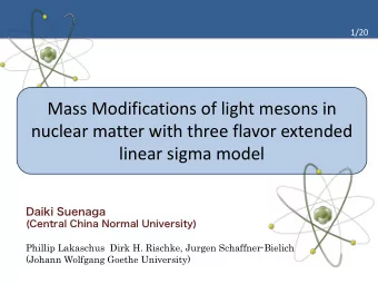 z  nuclear matter with three flavor extended  linear sigma model  Phillip Lakaschus Dirk H.