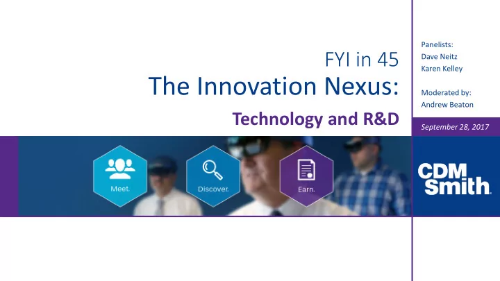 the innovation nexus