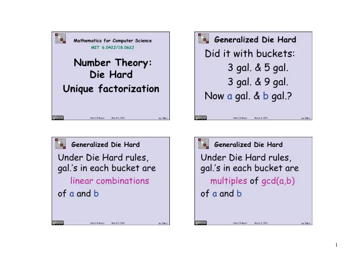 did it with buckets number theory 3 gal 5 gal die hard 3