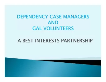 A BEST INTERESTS PARTNERSHIP  A BEST INTERESTS PARTNERSHIP WHEN :  :  May  May  4,  4, 2012  2012