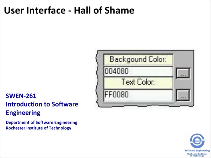 user interface hall of shame