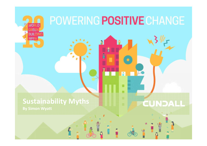 sustainability myths