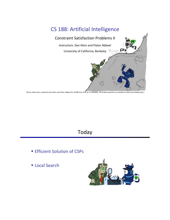 cs 188 artificial intelligence