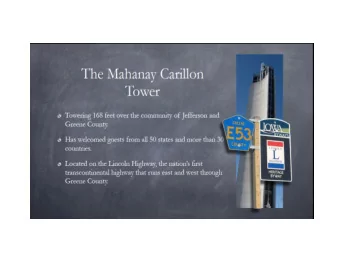 TODAY  TODAY  Bell Tower Visitors  2014: 3,344  2013: 2,692  2012: 2,322 2015 as of Oct. 9 th :