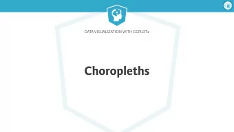 Choropleths  Data Visualization with ggplot2  Chapter Contents    Maps    GIS = Geographic