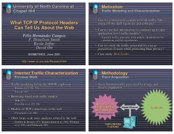 What TCP/IP Protocol Headers  What TCP/IP Protocol Headers  What TCP/IP Protocol Headers  using