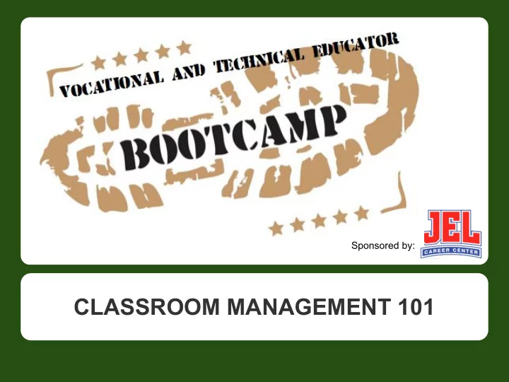 classroom management 101 bell ringer bell ringer