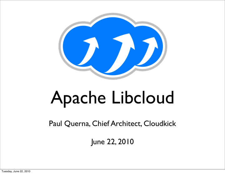 apache libcloud