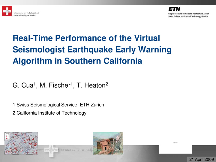 seismologist earthquake early warning