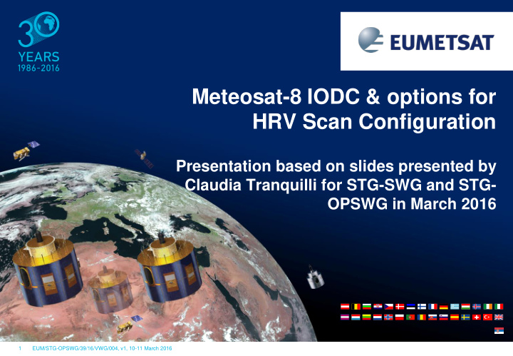 meteosat 8 iodc options for