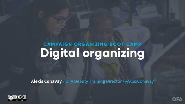 digital organizing