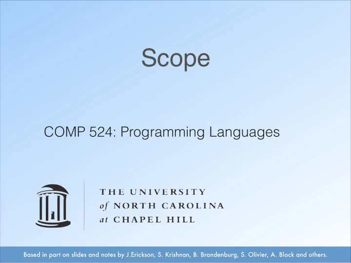 scope