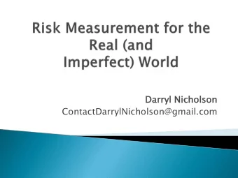 Darry  ryl Nicholson  olson  ContactDarrylNicholson@gmail.com  Introduction  Context /