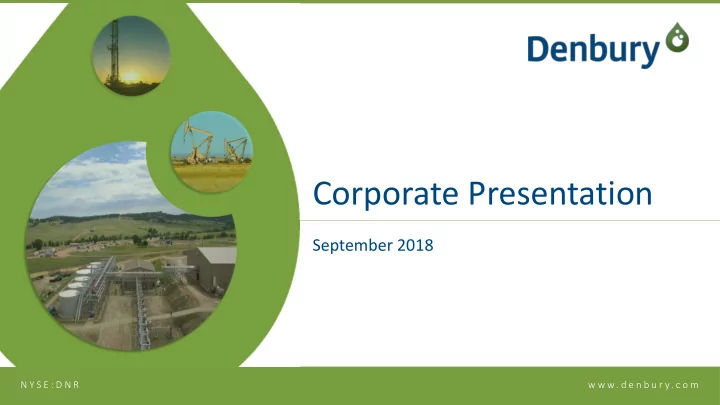 corporate presentation