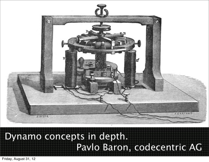 dynamo concepts in depth pavlo baron codecentric ag