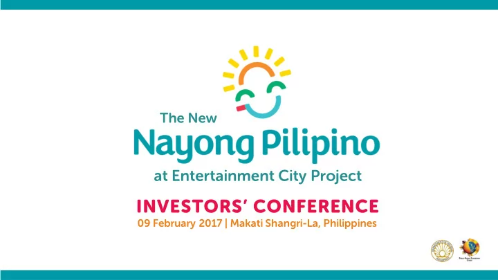 investors conference