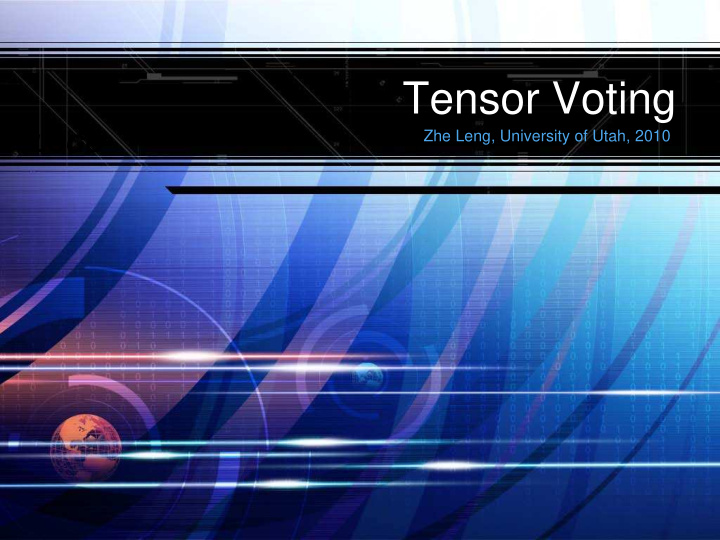 tensor voting