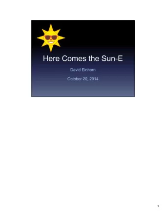 1  2 Sixty years ago, the first photovoltaic solar cells were used to make a toy Ferris Wheel turn.