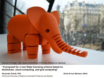 A proposal for a new Stata licensing scheme based on  blockchain, cloud computing, and grid