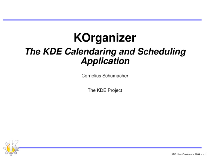 korganizer