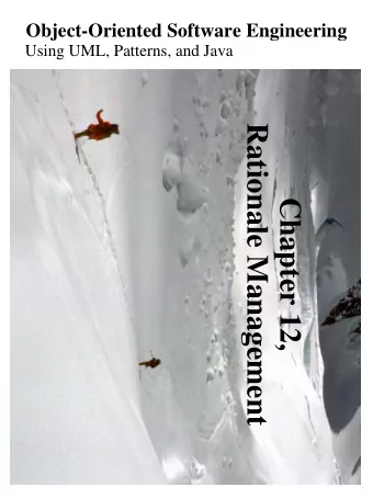 Rationale Management  Chapter 12,  An aircraft example  A320  First fly-by-wire passenger