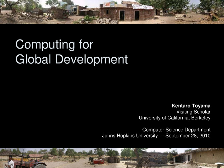 computing for global development