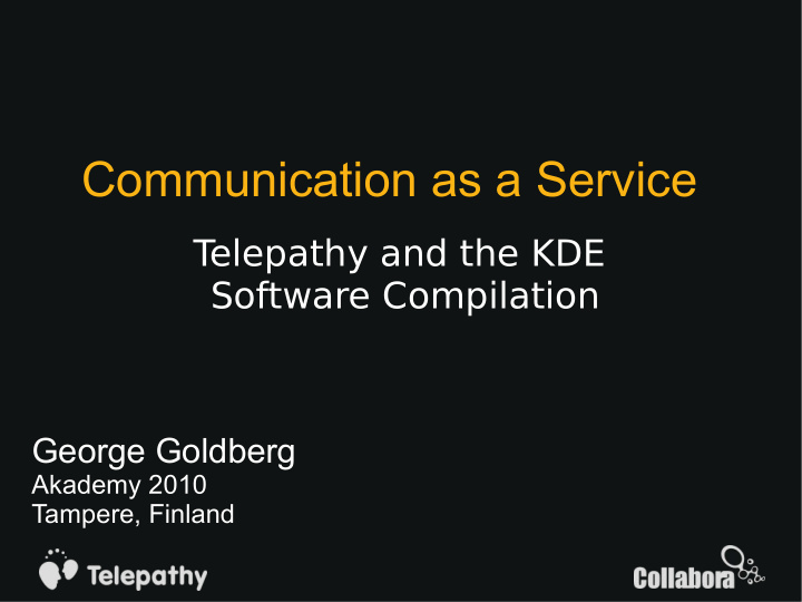 communication as a service