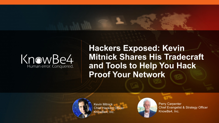 hackers exposed kevin mitnick shares his tradecraft and