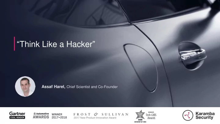 think like a hacker