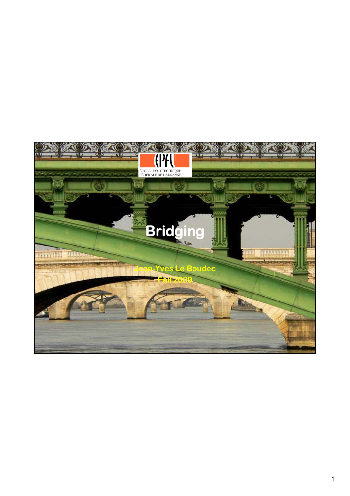 bridging bridging