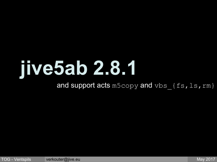 jive5ab 2 8 1