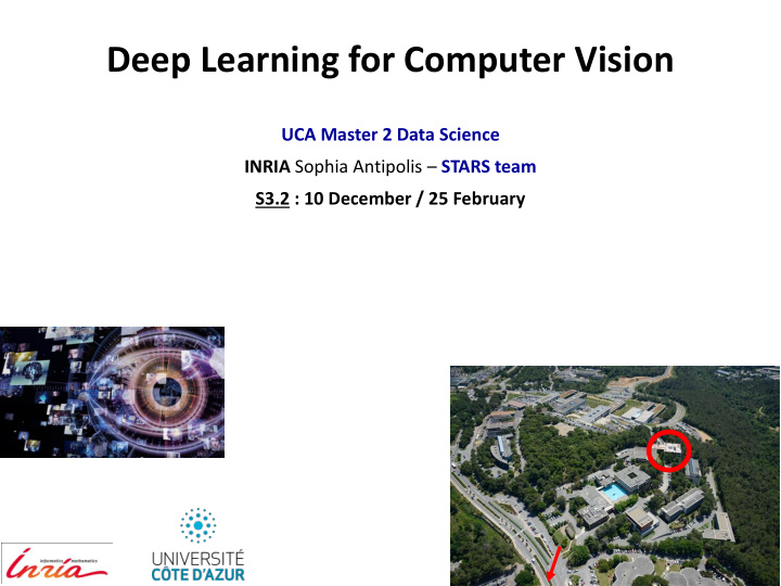 deep learning for computer vision