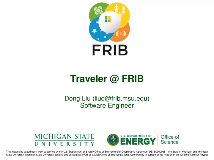 traveler frib