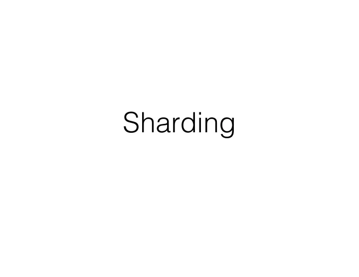 sharding scaling paxos shards