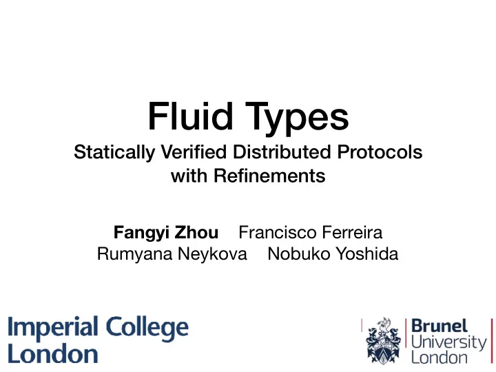 fluid types