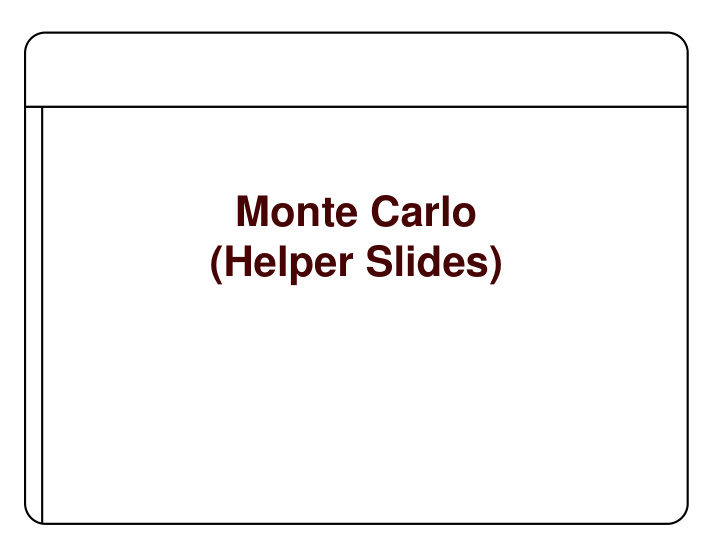 monte carlo helper slides cosine sampling direct and