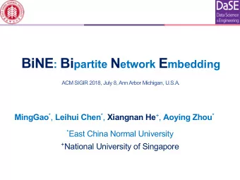 Background p Network  A ubiquitous data structure to model the relationships between entities p