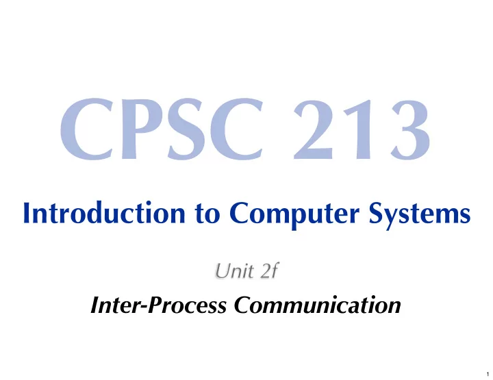cpsc 213
