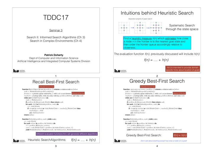 tddc17