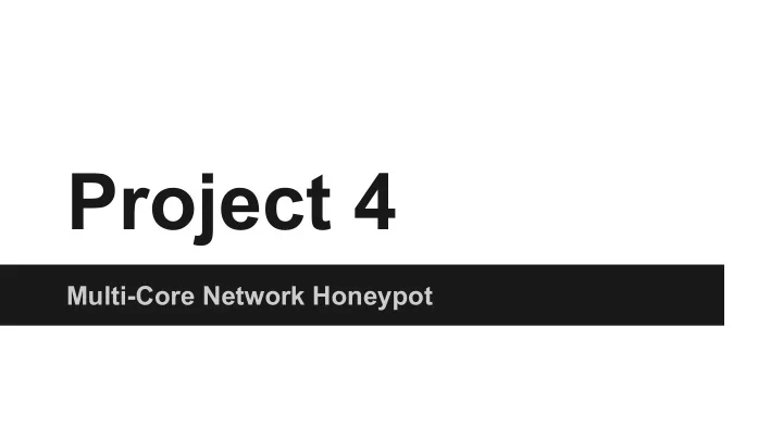 project 4