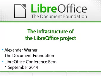 T  h  e  i  n  f  r  a  s  t  r  u  c  t  u  r  e  o  f  T  h  e  i  n  f  r  a  s  t  r  u  c  t